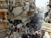 شام میں روسی طیاروں کی بمباری سے 32 افراد ہلاک متعدد زخمی