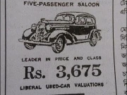 صرف 3600 روپے کی 5 سیٹوں والی گاڑی، اشتہار وائرل