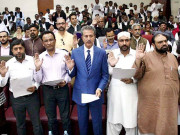 نومنتخب بلدیاتی امیدواروں کی حلف برداری