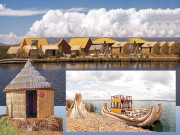 جھیل پر تیرتی بستیاں