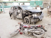 بونیر خودکش حملہ امن لشکر کے سربراہ سمیت 6جاں بحق پشاور اور صوابی میں5دھماکے