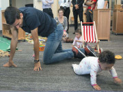 آسٹریلین اوپن ٹائٹل جیتنے والے جوکووک بچوں کے ساتھ بچہ بن گئے