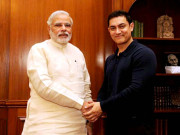 عامر خان کی بھارتی وزیراعظم نریندر مودی سے ملاقات