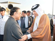 صدر زرداری 2روزہ دورے پر قطر پہنچ گئے پرتپاک استقبال 