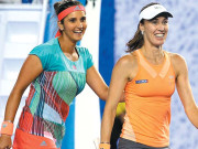 قطر ویمنز ٹینس ثانیہ مرزا اور مارٹینا ہنگز کی لگاتار فتوحات کا سلسلہ41 میچز تک دراز