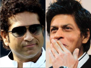 سچن ٹنڈولکر اور فلمسٹارشاہ رخ ایک دوسرے کے گن گانے لگے