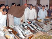 دہشت گردی کا منصوبہ ناکام بڑی تعداد میں اسلحہ پکڑا گیا