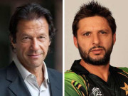 شاہد آفریدی نے پاک بھارت میچ سے قبل عمران خان سے تعاون طلب کرلیا