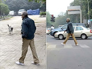 امیتابھ کا بھیس بدل کر دہلی کی سڑکوں پر مٹر گشت