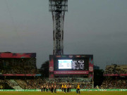 نیوزی لینڈ اور بنگلا دیش کے میچ میں فلڈ لائٹس خراب