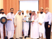 متولی کعبہ شیخ عبدالقادر الشیبی کا دورہ عالمگیر ویلفیئر ٹرسٹ 