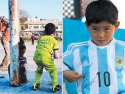 میسی سے متاثر شعیب ملک اپنے ایک ’امیر‘ شائق بچے کو سامنے لے آئے