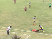 چوبیس سالہ فٹ بالر میچ کے دوران چوٹ لگنے سے چل بسا