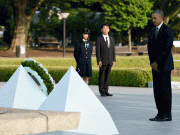 اوباما کا ایٹمی حملے کا نشانہ بننے والے جاپانی شہرکا دورہ