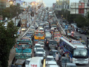 شارع فیصل پر بدترین ٹریفک جام