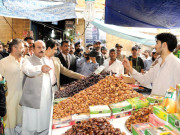 قائم علی شاہ کی مقررہ قیمتوں پر اشیائ فراہم کرنیکی ہدایت مختلف علاقوں کا اچانک دورہ