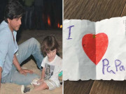 ابرام کا اپنے والد شاہ رخ کو فادرز ڈے پر خوبصورت تحفہ