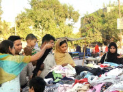 لائٹ ہاؤس اور دیگر مارکیٹوں میں گرم کپڑوں کی خریداری میں کمی 