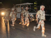 لاڑکانہ سے 10 افراد گرفتار وزیرداخلہ کے گھر کا محاصرہ نہیں کیا ترجمان رینجرز