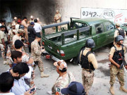 کراچی میں فوجی جوانوں کی شہادت