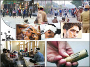 چھروں سے داغدارمعصوم چہرے