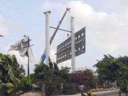 لاہور: بل بورڈ کی تنصیب کے دوران کرنٹ لگنے سے 4 افراد جاں بحق