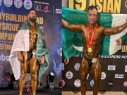 57 ویں ایشین باڈی بلڈنگ مقابلے، قومی پرچم بلند کرنے والوں تن سازوں کا ایئرپورٹ پر والہانہ استقبال