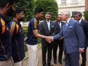 بھارتی کرکٹ ٹیم کی کنگ چارلس سوم سے خصوصی ملاقات