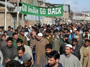 سری نگر میں ایمبولینس ڈرائیور کی شہادت کے بعد مظاہروں میں شدت