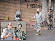 بھارتی وزیرداخلہ کشمیر کے مسئلے کا جواب نہ دے سکے محبوبہ مفتی پریس کانفرنس چھوڑ پر چلی گئیں