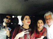 اوم پوری ’’فلم ایکٹر ان لاء‘‘ کی تشہیری مہم کیلیے سرگرم