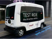 دبئی میں بغیرڈرائیور منی بس کی آزمائش شروع