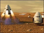 مریخ پر انسانی بستیاں آباد کرنے کا منصوبہ