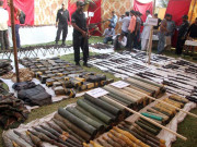 کراچی میں اسلحہ کی بڑی کھیپ برآمد