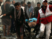 یمن میں جنازے پر فضائی بمباری سے 160 سے زائد افراد ہلاک