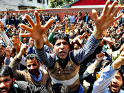 مقبوضہ کشمیر میں پھر مظاہرے