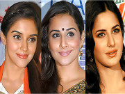 2012ء میں کرینہ پریانکا ودیا کترینہ سوناکشی اور آسن چھائی رہیں