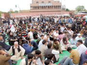 شیعہ علما کونسل کے تحت دھرنا دوسرے روز بھی جاری 