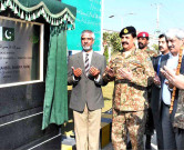 آرمی چیف جنرل راحیل شریف نےشبیرشریف شہید اسپتال کا افتتاح کردیا