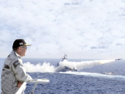 پاک بحریہ کاجنگی جہازسے میزائل فائرکرنے کاکامیاب تجربہ