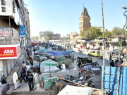 کشیدہ حالات ایمپریس مارکیٹ وملحقہ علاقوں میں کاروبار بند