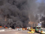 شام داعش کے حملے 49 اہلکار ہلاک بمباری میں شدت پسندوں کے 168 آئل ٹینکر تباہ