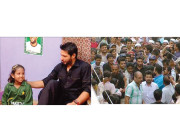  شاہدآفریدی تھیلیسیمیا کا شکار بچی بسمہ کے مہمان بن گئے 