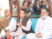 کوئی جماعت واضح اکثریت حاصل نہیں کریگی پرویزالٰہی پگارا ملاقات 