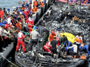 انڈونیشیا میں کشتی میں آتشزدگی سے 23 افراد ہلاک 17 زخمی