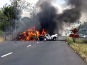 تھائی لینڈ ٹریفک حادثے میں 25 افراد ہلاک متعدد زخمی