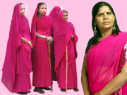 خواتین کی لٹھ بردار گلابی فوج      