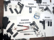 دکانوں کے کنڈے اور تالے کاٹنے والے 7 ملزمان گرفتار اسلحہ اور آلات برآمد