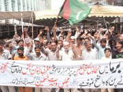 برما کے مسلمانوں کا قتل عام مجلس وحدت مسلمین کا مظاہرہ 
