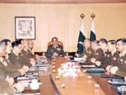 کور کمانڈرز کانفرنس شفاف انتخابات کیلیے ہر ممکن تعاون فراہم کرنے کا فیصلہ 